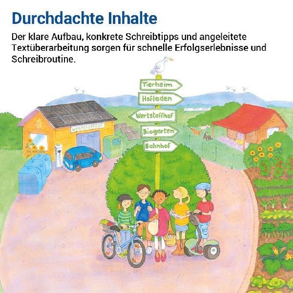 Das Übungsheft Texte schreiben 5