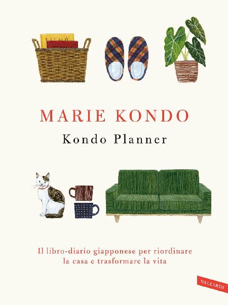 Kondo planner. Il libro-diario giapponese per riordinare la ca...