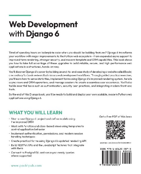 Web Development with Django 6 - Third Edition