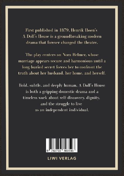 Henrik Ibsen: A Doll's House (English Edition)