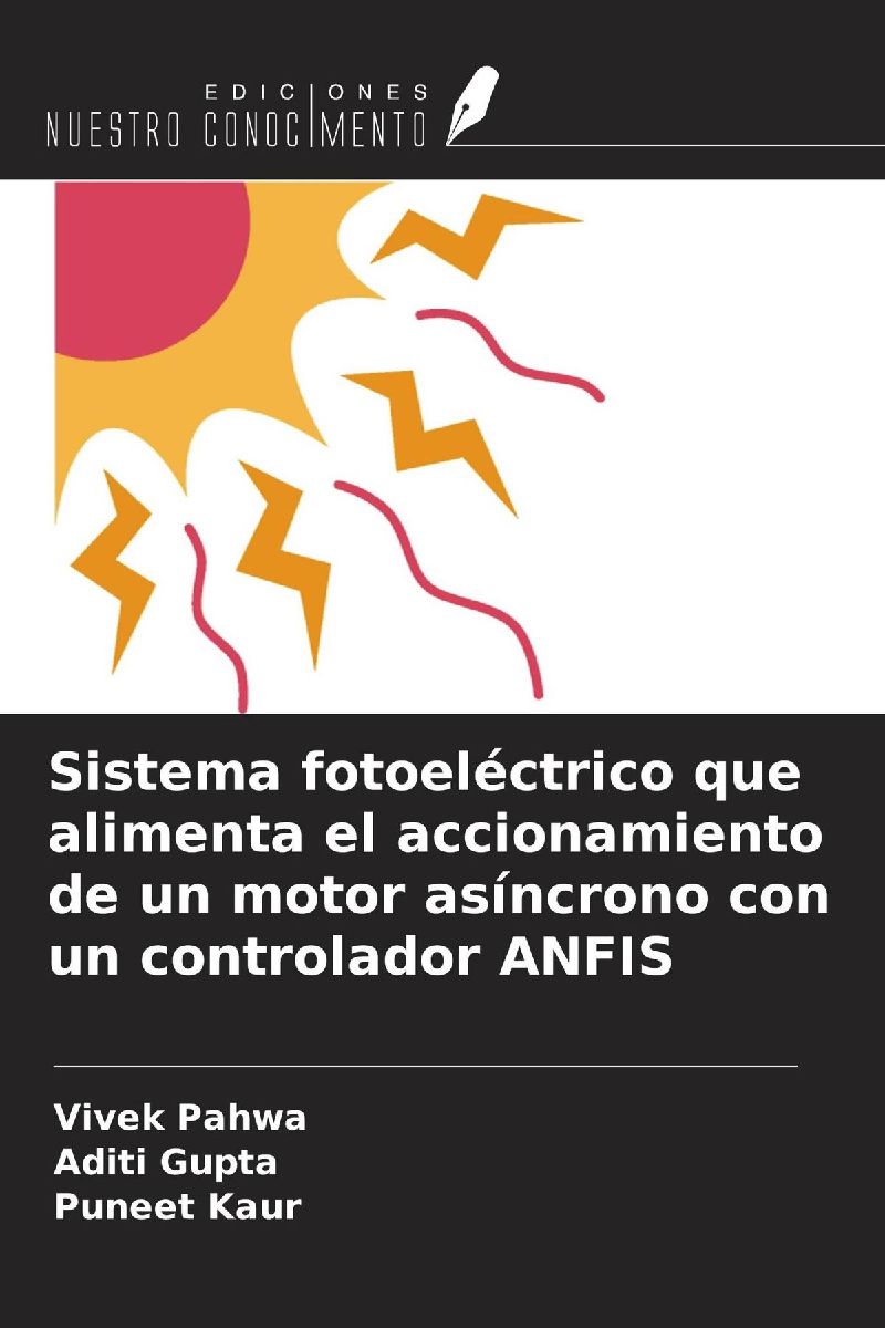 Sistema fotoeléctrico que alimenta el accionamiento de un mot...