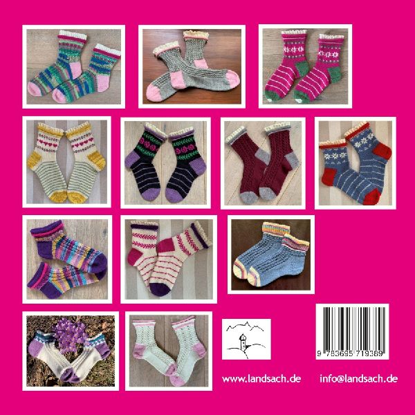 Socken mit Rüschenbündchen