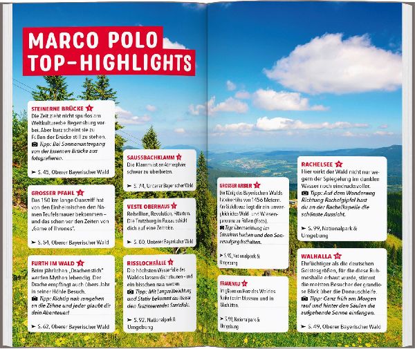 MARCO POLO Reiseführer Bayerischer Wald