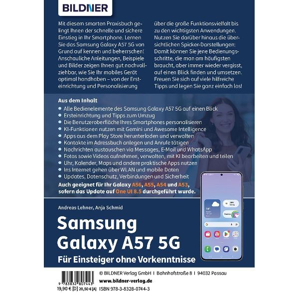 Samsung Galaxy A57 5G - Praxisbuch für Einsteiger ohne Vorkenntnisse