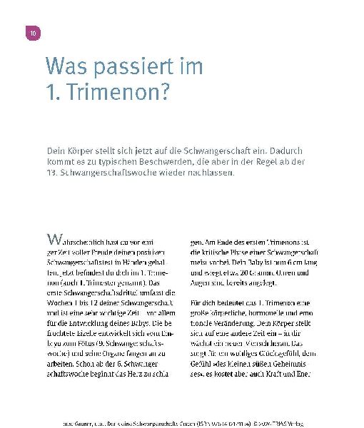 Der kleine Schwangerschafts-Coach