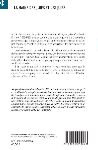 La haine des Juifs et les Juifs