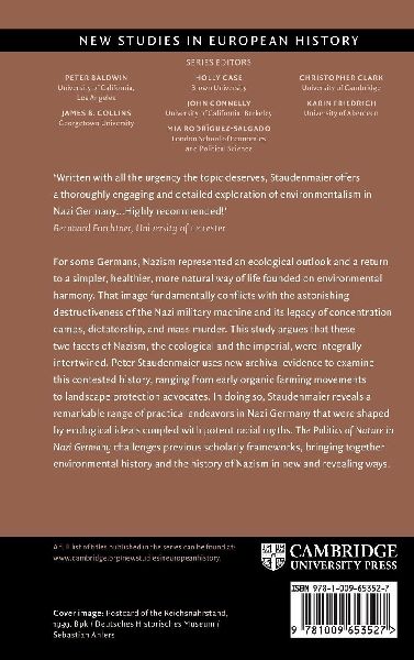 The Politics of Nature in Nazi Germany