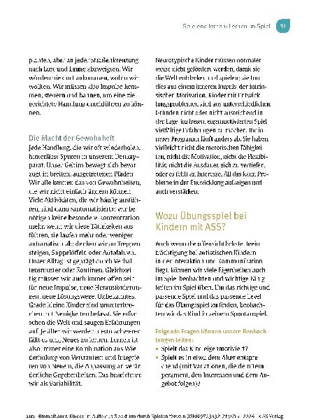 Kinder im Autismus-Spektrum durch Spielen fördern