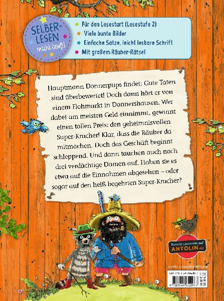 Der wilde Räuber Donnerpups (Leseanfänger, 