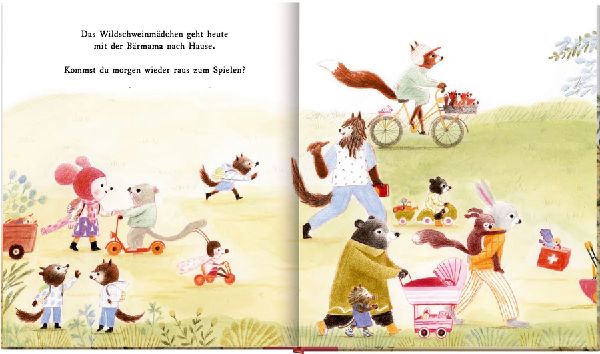 Sausimausi auf dem Spielplatz