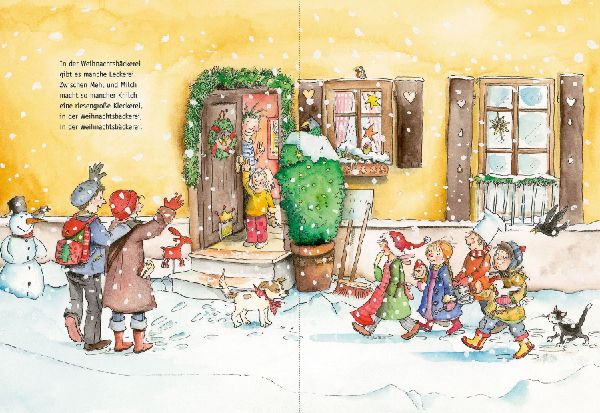 In der Weihnachtsbäckerei
