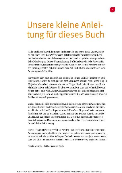 Endometriose - Das Selbsthilfebuch