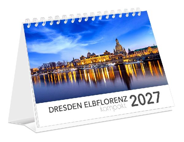 Kalender Dresden Elbflorenz kompakt 2027