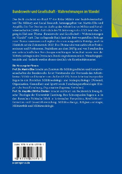Bundeswehr und Gesellschaft - Wahrnehmungen im Wandel