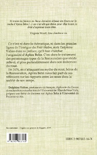 Le petit maître (1676)
