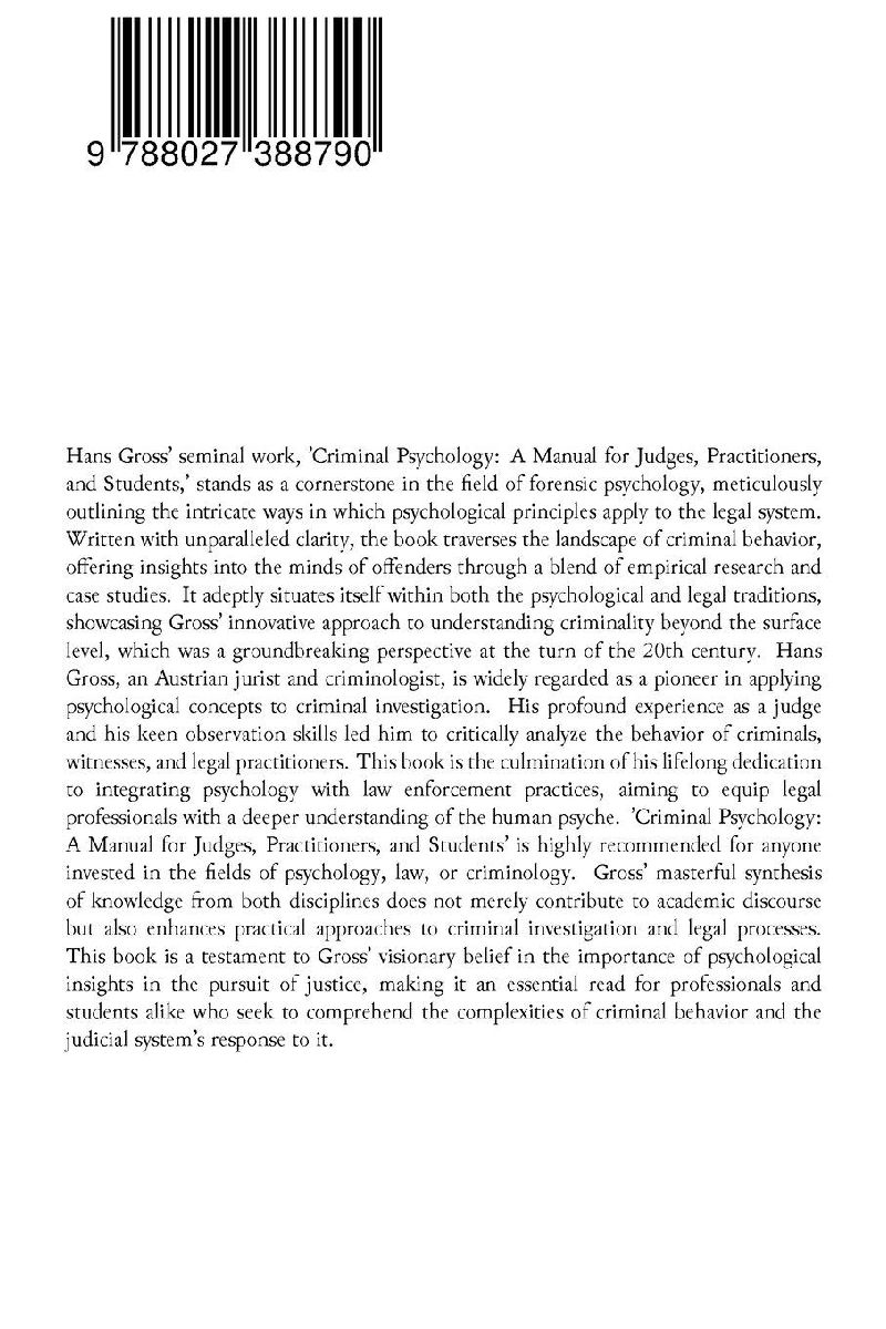 Criminal Psychology