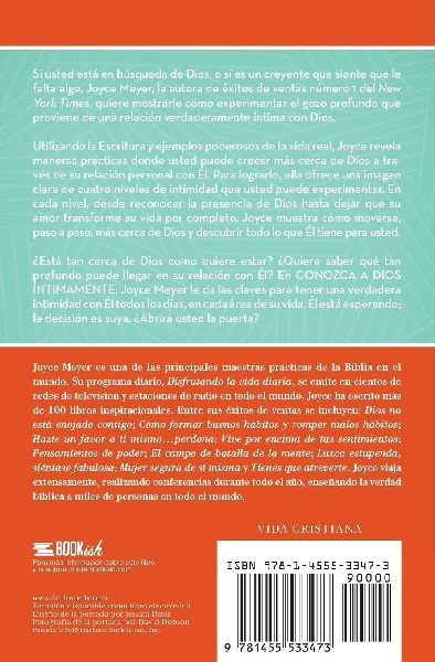 Conozca a Dios íntimamente