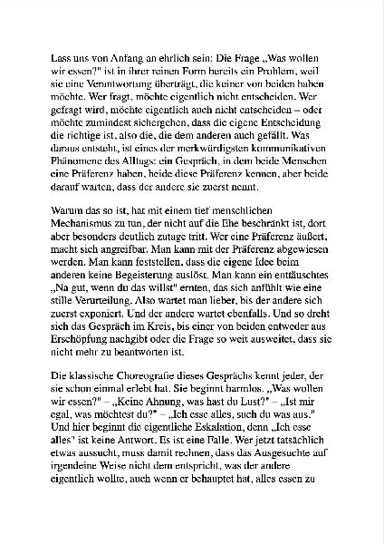 WIE MAN SEINE EHEFRAU NICHT LOSWIRD?!