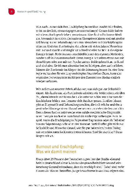 Der Burnout-Notfallkoffer