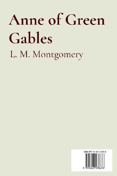 Anne of Green Gables