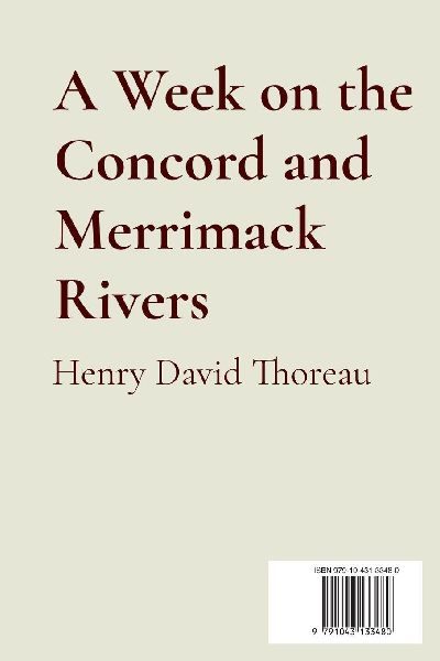 A Week on the Concord and Merrimack Rivers