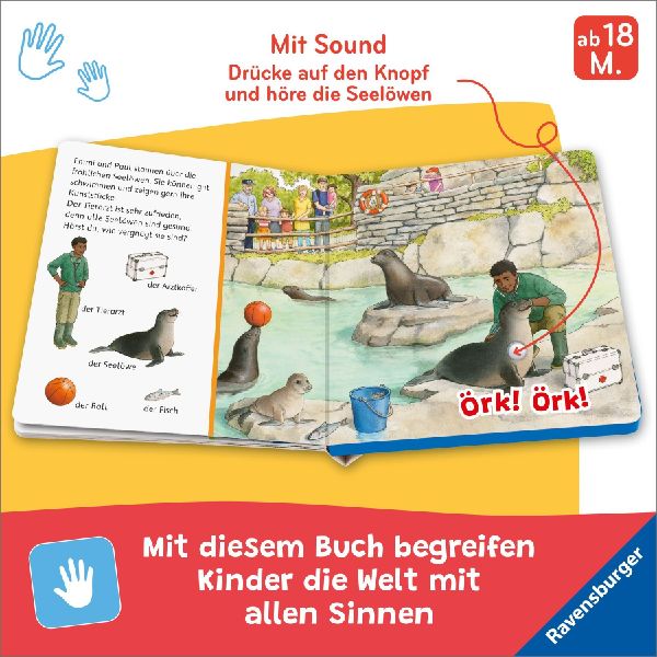 Hör mal hin - Sachen suchen, Sachen hören: Im Zoo