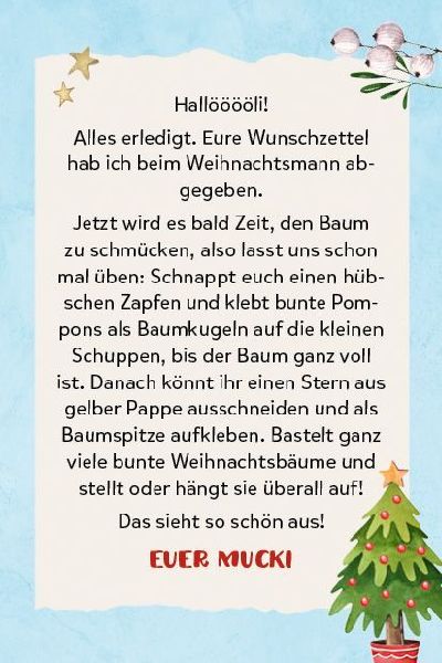 Adventskalender-Kartenset: 24 x Wichtelzauber