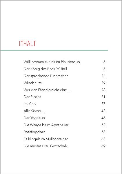 Neue Geschichten vom Plauderclub