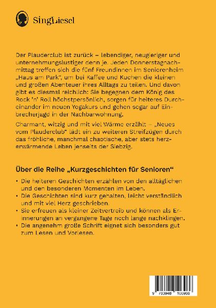 Neue Geschichten vom Plauderclub