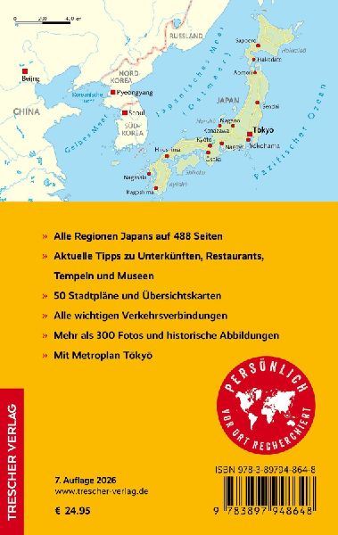 TRESCHER Reiseführer Japan