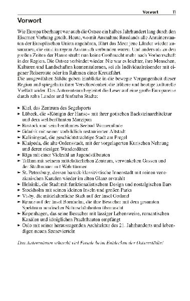 TRESCHER Reiseführer Ostseestädte