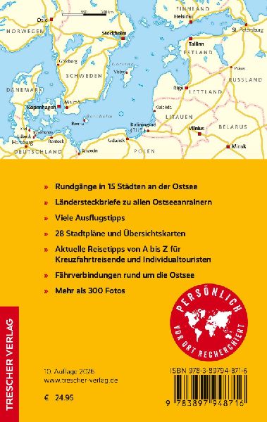 TRESCHER Reiseführer Ostseestädte