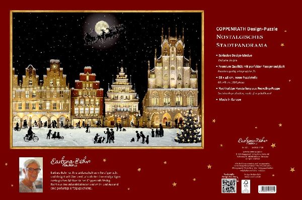 Puzzle - Nostalgisches Stadtpanorama - 1000 Teile