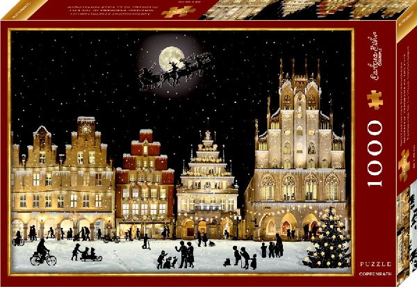 Puzzle - Nostalgisches Stadtpanorama - 1000 Teile