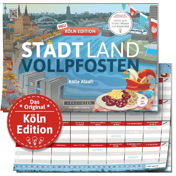 DENKRIESEN - STADT LAND VOLLPFOSTEN® - KÖLN EDITION - "...
