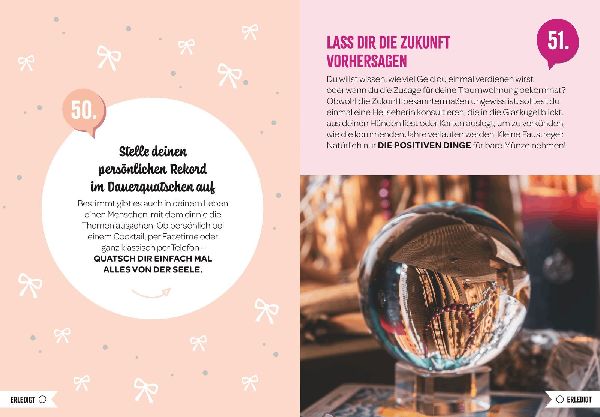 100 Dinge, die FRAU einmal im Leben getan haben sollte