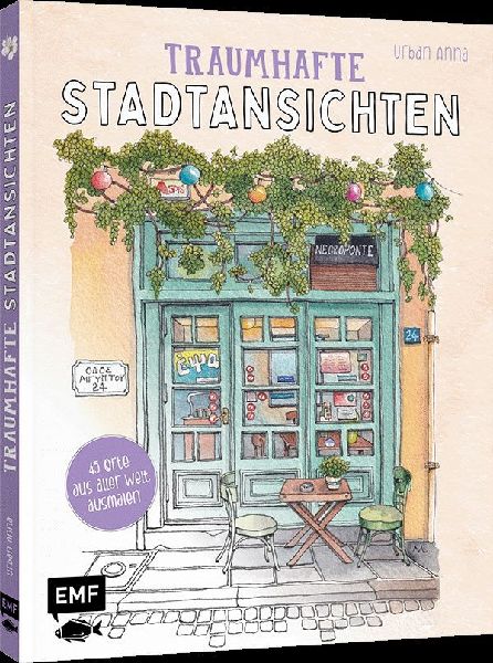 Meine Ausmalreise - Traumhafte Stadtansichten