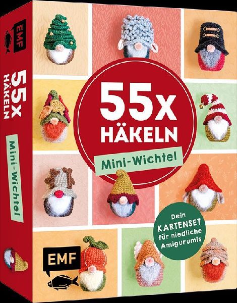 55 x häkeln - Mini-Wichtel: Dein Kartenset