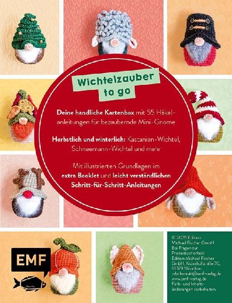 55 x häkeln - Mini-Wichtel: Dein Kartenset