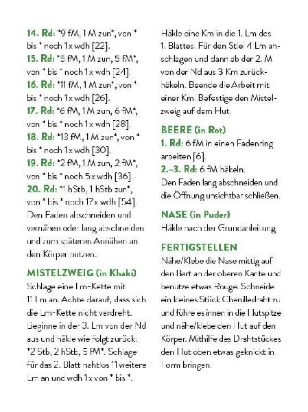 55 x häkeln - Mini-Wichtel: Dein Kartenset