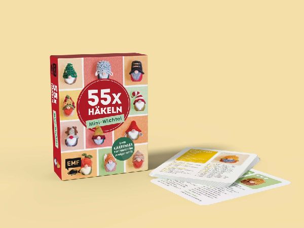 55 x häkeln - Mini-Wichtel: Dein Kartenset