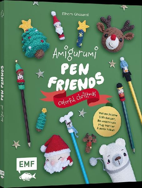 Amigurumi Pen Friends - Colorful Christmas