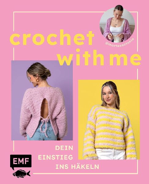 Kleidung häkeln lernen, die dir passt mit martaxantonia - Crochet with me