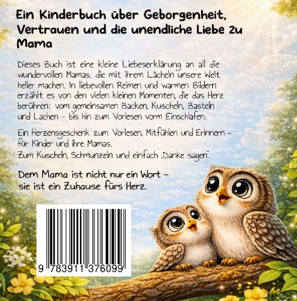 Meine Mama ist die Beste! Weil sie mich liebt, so wie ich bin: Ein Kinderbuch über Geborgenheit, Vertrauen und die unendliche Liebe zwischen Mama und Kind