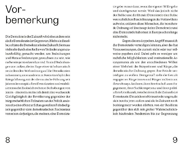 Die Zukunft der Demokratie