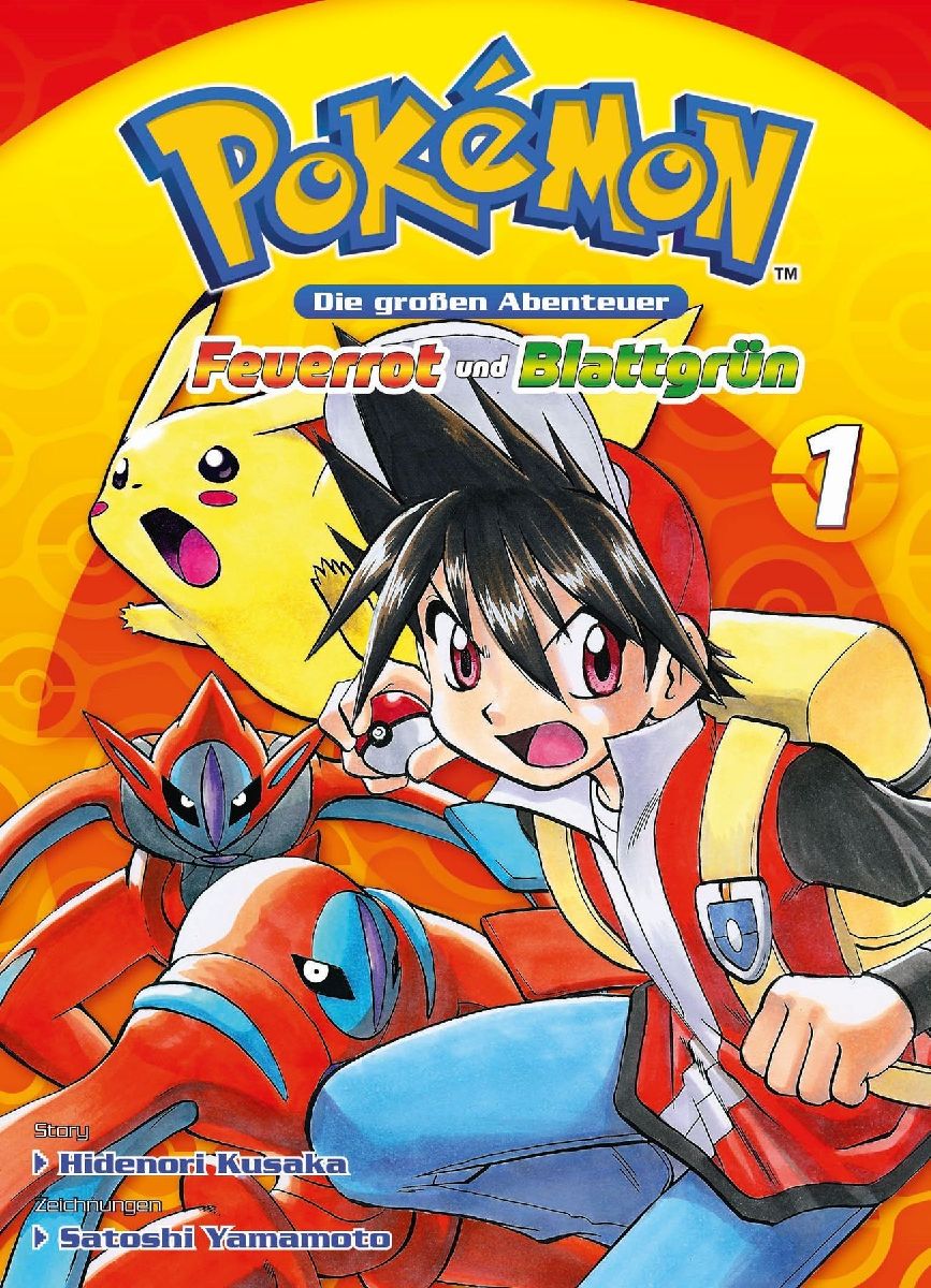 Pokémon - Die großen Abenteuer: Feuerrot und Blattgrün 01 (inklusive limitierter Acryl-Figur)