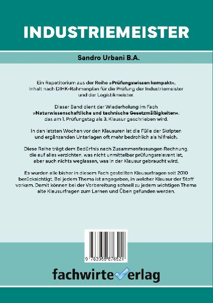 Industriemeister: Naturwissenschaft und Technik