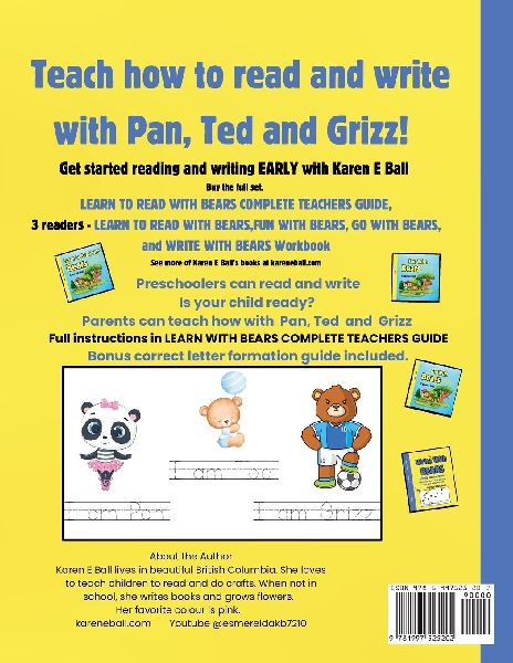 LEARN TO READ WITH BEARS COMPLETE TEACHERS GUIDE