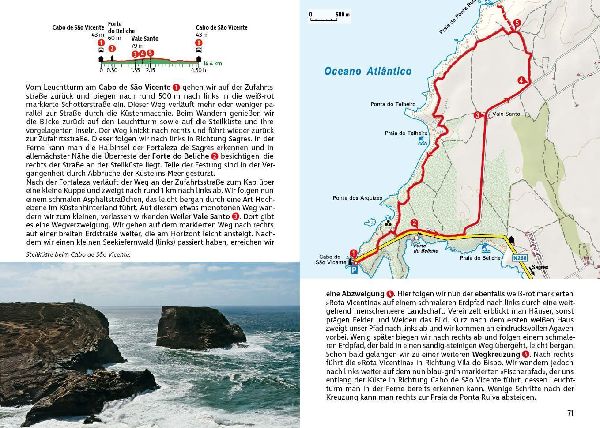 ROTHER Wanderführer Algarve. 52 Touren im Süden Portugals - entlang der Atlantikküste und ins ursprüngliche Hinterland