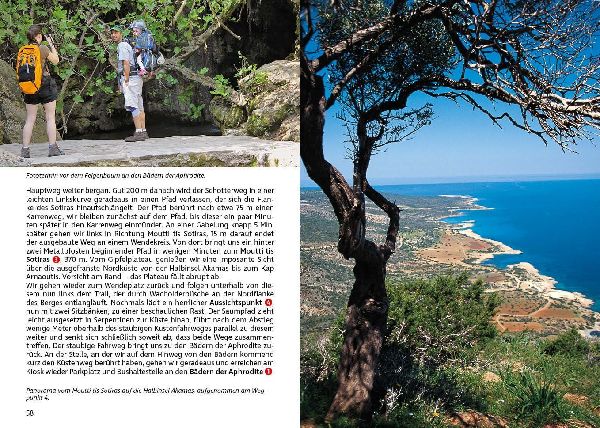 ROTHER Wanderführer Zypern. 50 Touren an den Küsten und in den Bergen Süd- und Nordzyperns